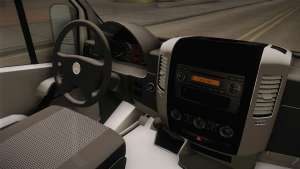 Mercedes-Benz Sprinter Iranian Ambulance for GTA San Andreas - interior