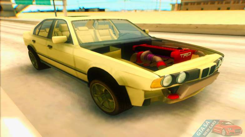 BMW M5 E34 for GTA San Andreas - front view