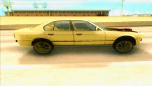 BMW M5 E34 for GTA San Andreas - side view