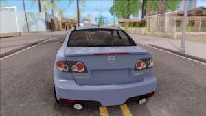 Mazda 6 MPS for GTA San Andreas - rear view