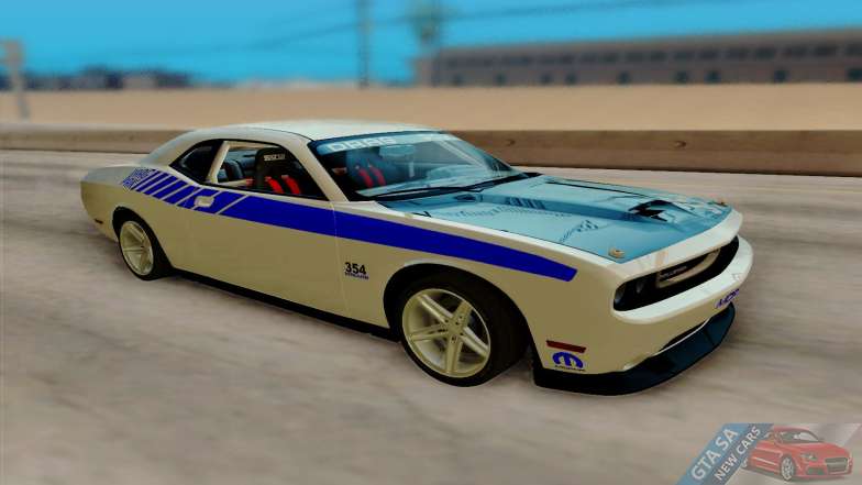 Dodge Challenger Drag Pak Supercharged for GTA San Andreas - front view