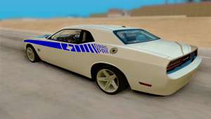 Dodge Challenger Drag Pak Supercharged for GTA San Andreas - rear view