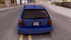 Volkswagen Golf GTI VR6 1998 for GTA San Andreas - rear view