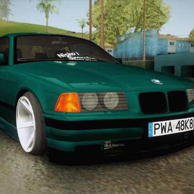 BMW M3 E36 Coupe for GTA San Andreas - front view