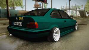 BMW M3 E36 Coupe for GTA San Andreas - rear view