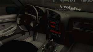 BMW M3 E36 Coupe for GTA San Andreas - interior
