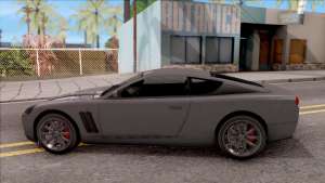 Dewbauchee Super GT for GTA San Andreas - side view