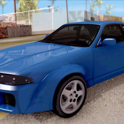 Nissan Skyline R33 Tuned for GTA San Andreas - front view