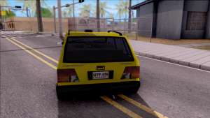 Chevrolet Sprint Taxi Colombiano for GTA San Andreas - rear view
