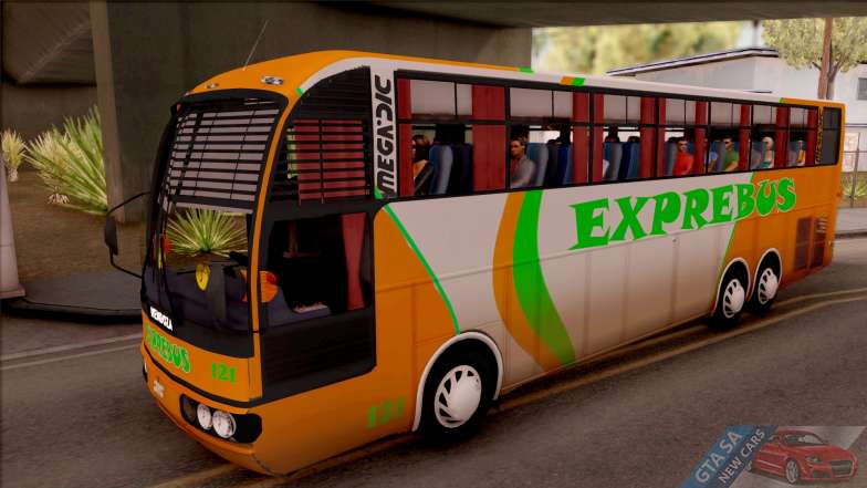 DIC EXPREBUS for GTA San Andreas - front view