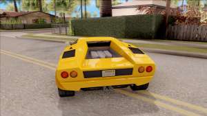 GTA V Pegassi Torero IVF for GTA San Andreas - rear view