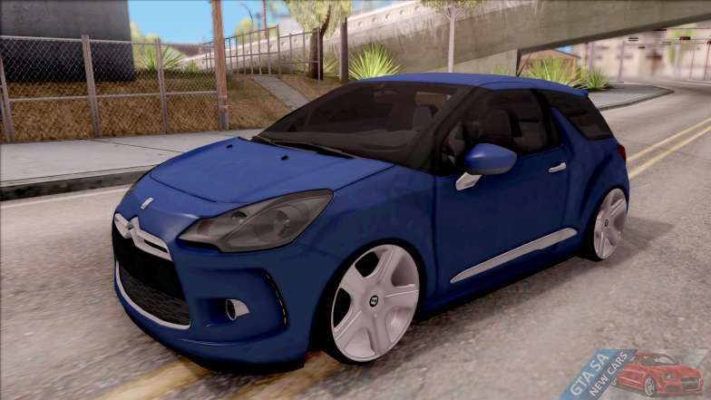 Citroen DS3 2011 for GTA San Andreas - front view
