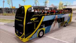 Scania Metalsur Starbus 2 Descapotable for GTA San Andreas - front view