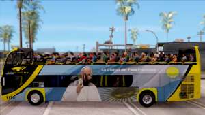 Scania Metalsur Starbus 2 Descapotable for GTA San Andreas - side view