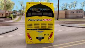 Scania Metalsur Starbus 2 Descapotable for GTA San Andreas - rear view