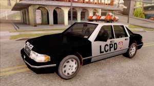 Police Car from GTA 3 for GTA San Andreas - front view