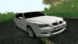 BMW M5 E60 for GTA San Andreas - front view