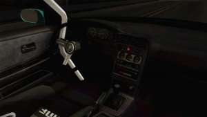 Nissan Skyline R33 Drift Falken for GTA San Andreas - interior