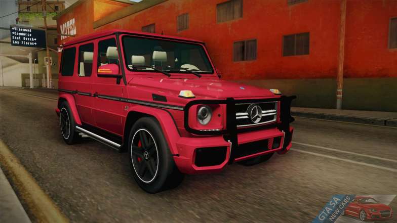 Mercedes-Benz G65 AMG 2013 for GTA San Andreas - front view