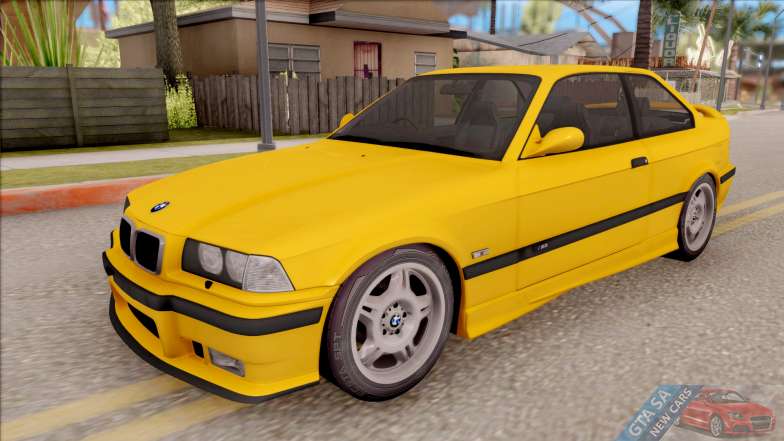BMW M3 E36 1997 for GTA San Andreas - front view