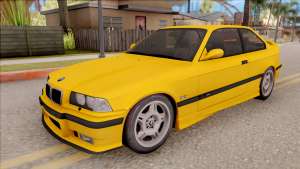 BMW M3 E36 1997 for GTA San Andreas - front view