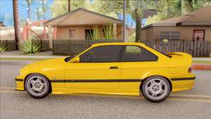 BMW M3 E36 1997 for GTA San Andreas - side view