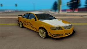 Nissan Almera for GTA San Andreas - front view