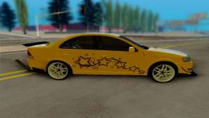 Nissan Almera for GTA San Andreas - side view