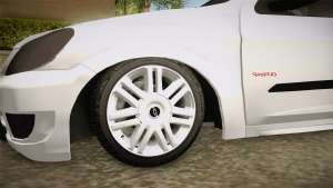 Chevrolet Celta Off Road Edition for GTA San Andreas - wheels