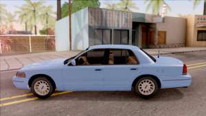 Ford Crown Victoria 2003 or GTA San Andreas - side view