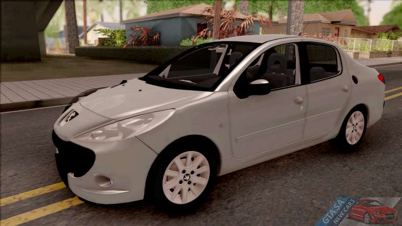 Peugeot 207 Passion for GTA San Andreas - front view