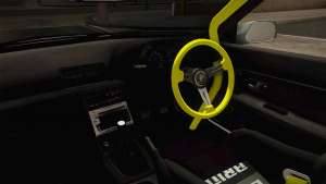 Nissan Skyline R32 Cabrio Drift Rocket Bunny v1 for GTA San Andreas - interior