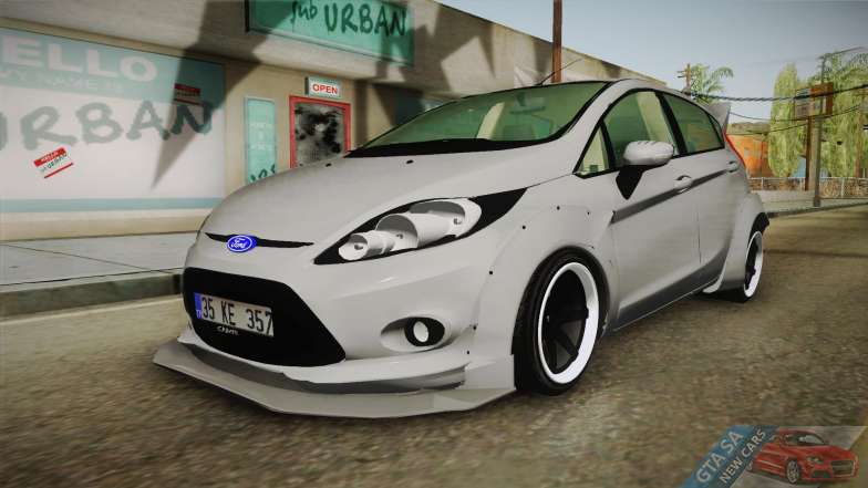 Ford Fiesta Rocket Bunny for GTA San Andreas - front view