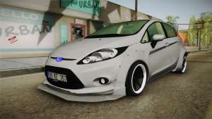 Ford Fiesta Rocket Bunny for GTA San Andreas - front view