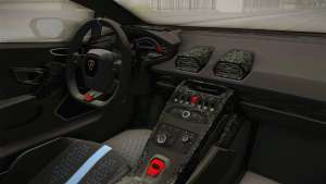 Lamborghini Huracan Performante LP640-4 2017 v2 for GTA San Andreas - interior