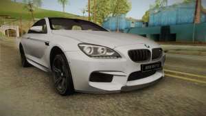 BMW M6 Coupe (F13) for GTA San Andreas - front view