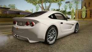 Ginetta G40 for GTA San Andreas - rear view