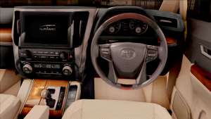 Toyota Alphard 2.5 G 2015 for GTA San Andreas - interior