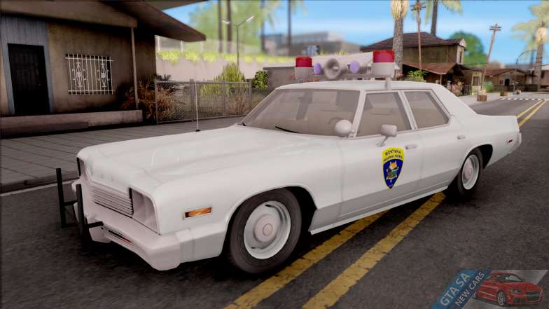 Dodge Monaco Montana Highway Patrol for GTA San Andreas - front view