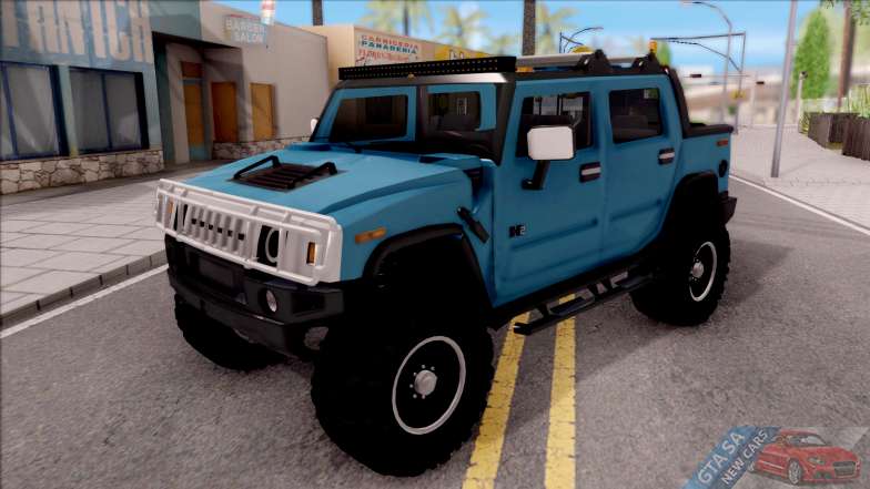 Hummer H2 Sut 4x4 for GTA San Andreas - front view