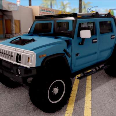 Hummer H2 Sut 4x4 for GTA San Andreas - front view