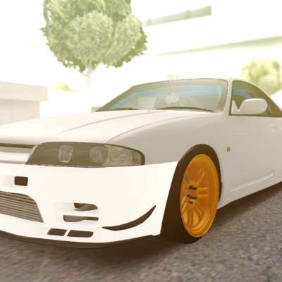 Nissan R33 Drift for GTA San Andreas - front view