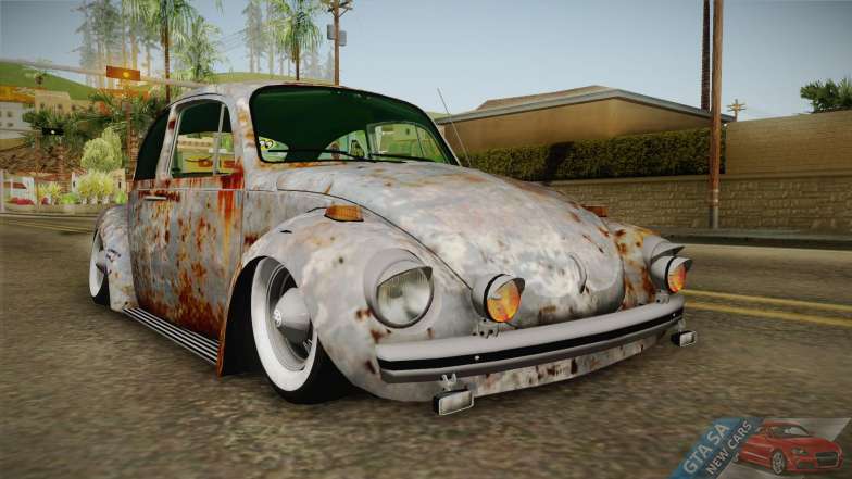 Volkswagen Beetle Rusty for GTA San Andreas - front view