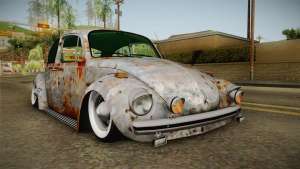 Volkswagen Beetle Rusty for GTA San Andreas - front view