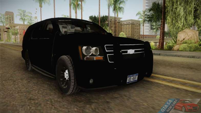 Chevrolet Tahoe 2013 Police for GTA San Andreas - front view