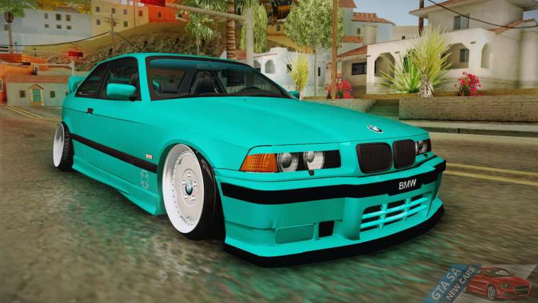 BMW E36 Stance for GTA San Andreas - front view