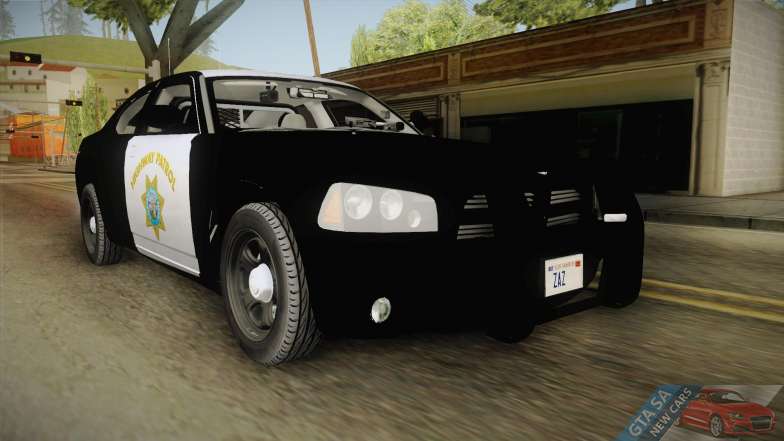 Dodge Charger CHP 2010 for GTA San Andreas - front view