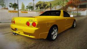 Nissan Skyline R32 Pickup for GTA San Andreas - rear view