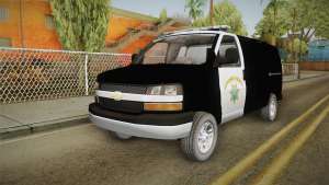 Chevrolet Express CHp for GTA San Andreas - front view