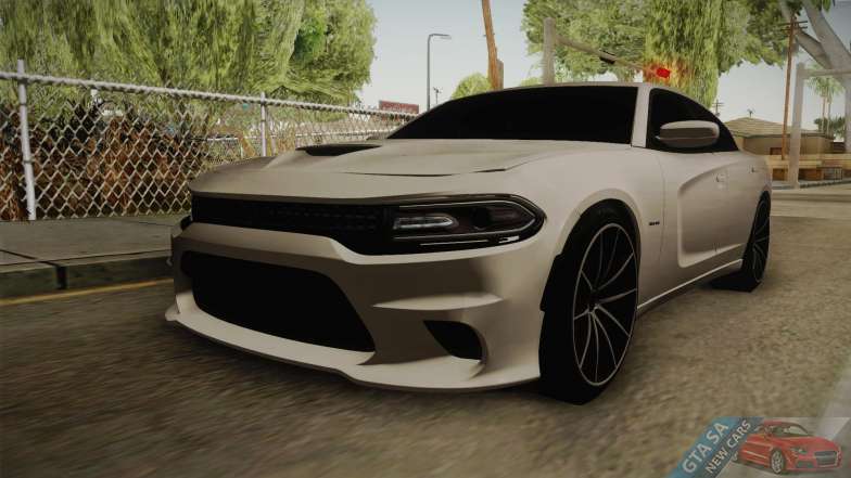 Dodge Charger Hellcat for GTA San Andreas - front view